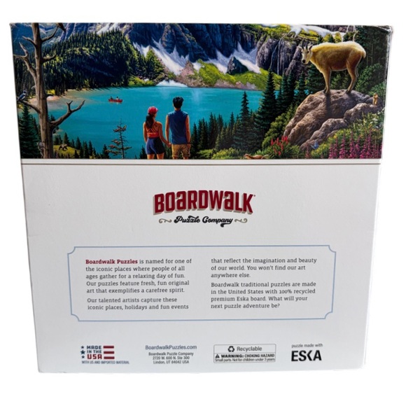 BOARDWALK PUZZLE COMPANY Glacier Jigsaw Puzzle by Bruce Martin 500 Piece Age 14+ - Picture 5 of 12